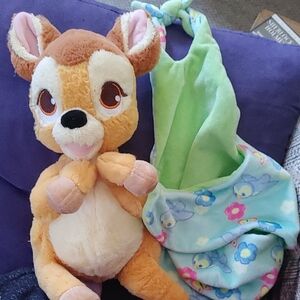 Disney Baby Bambi With Blanket